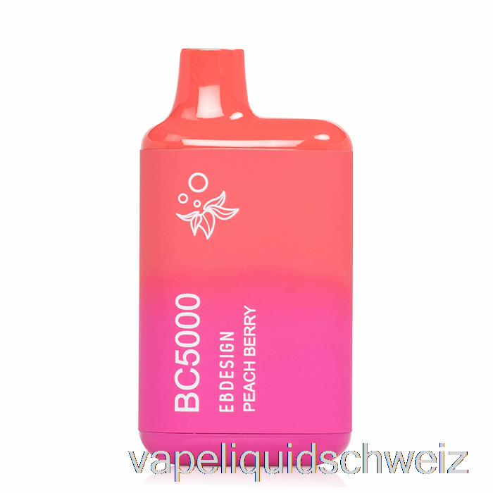BC5000 Einweg-Vape Mit Pfirsichbeeren Ohne Nikotin